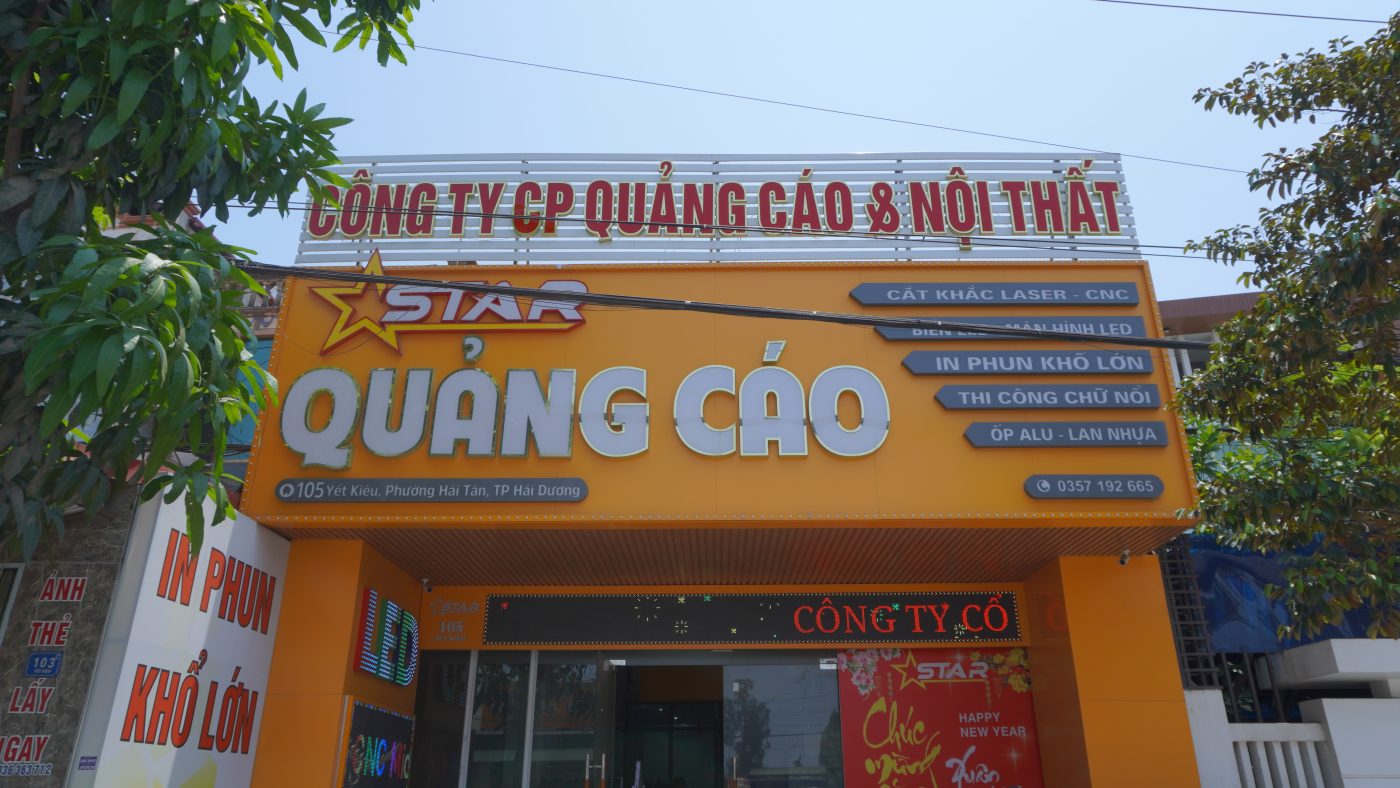 Công Ty Làm Biển Quảng Cáo Tại Hải Dương